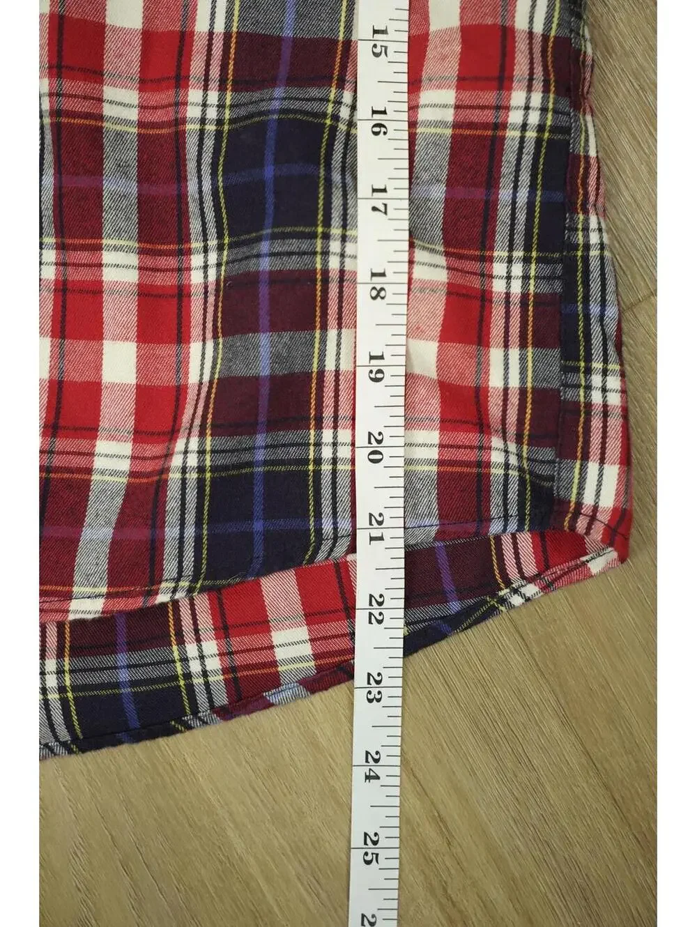 US Polo Assn. Youth Plaid Button up - Large 10-12‎